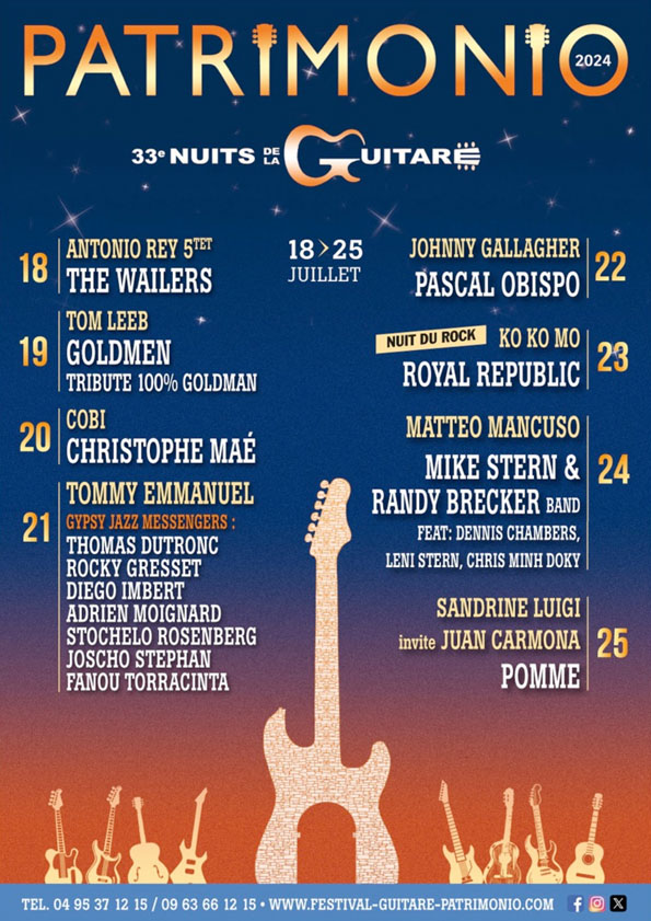 Nuits de la Guitare 2024